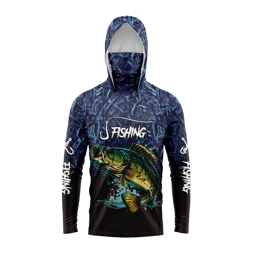 Fishing Hoodie - هودي رجالي مطبوع عليه صورة سمكة