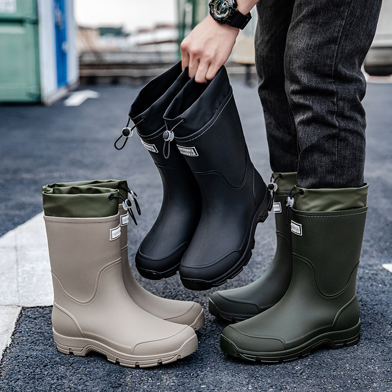Fishing Boots - أحذية مطاطية سميكة النعل مقاومة للاهتراء