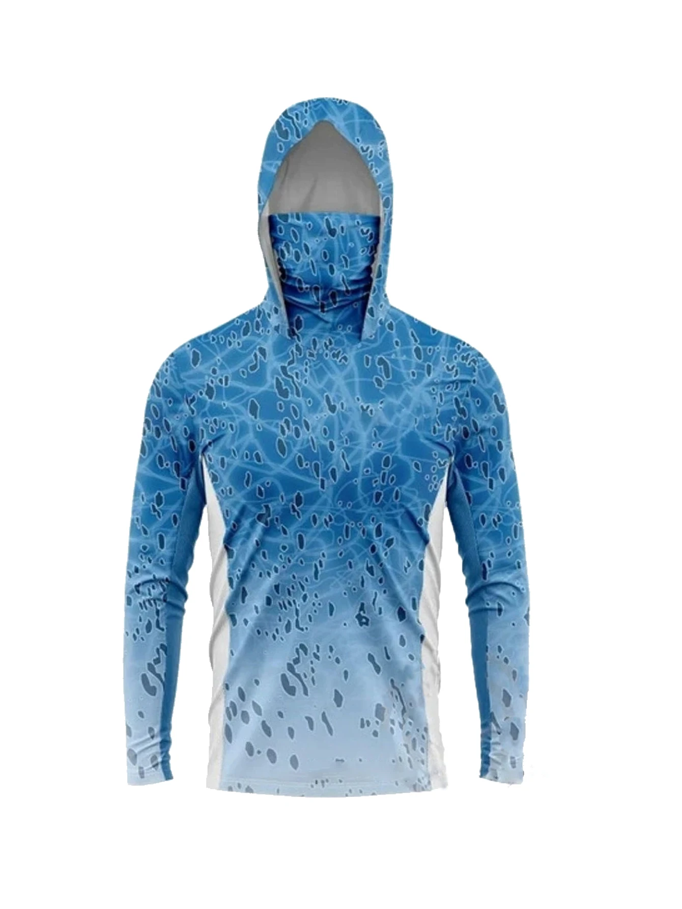قميص صيد رجالي بأكمام طويلة مع - مراجعة Fishing Hoodie وسعره