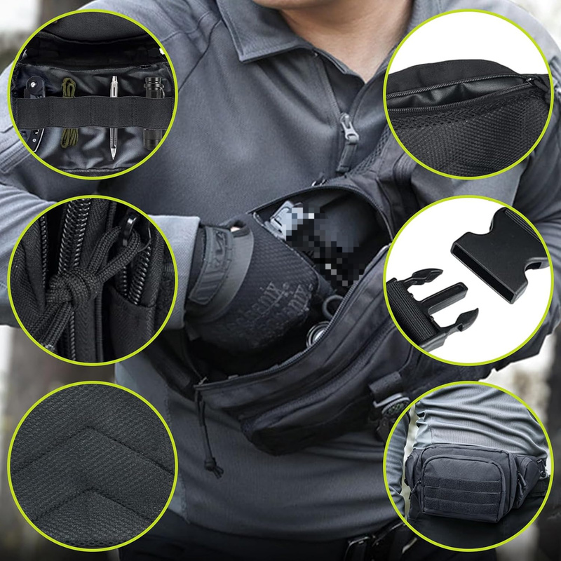 حقيبة خصر متعددة الجيوب من قما - مراجعة Fishing Belt وسعره