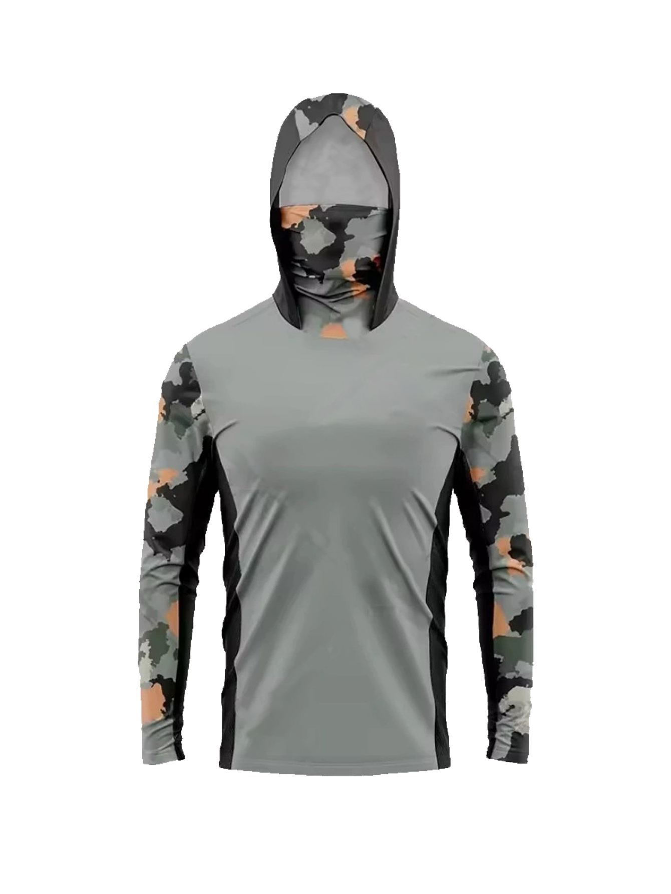 قميص صيد رجالي بقلنسوة بلون أز - مراجعة Fishing Hoodie وسعره
