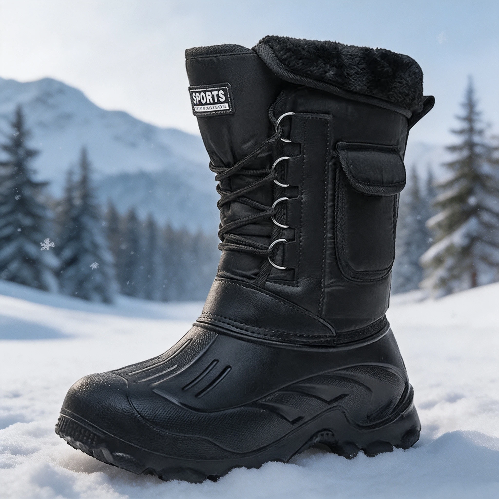 أحذية شتوية للرجال للمشي في ال - مراجعة Fishing Boots وسعره