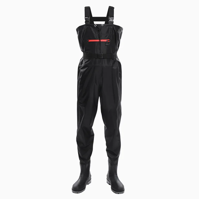 مقاوم للماء خواضون الصدر مع ال - مراجعة Fishing Pants Waterproof وسعره