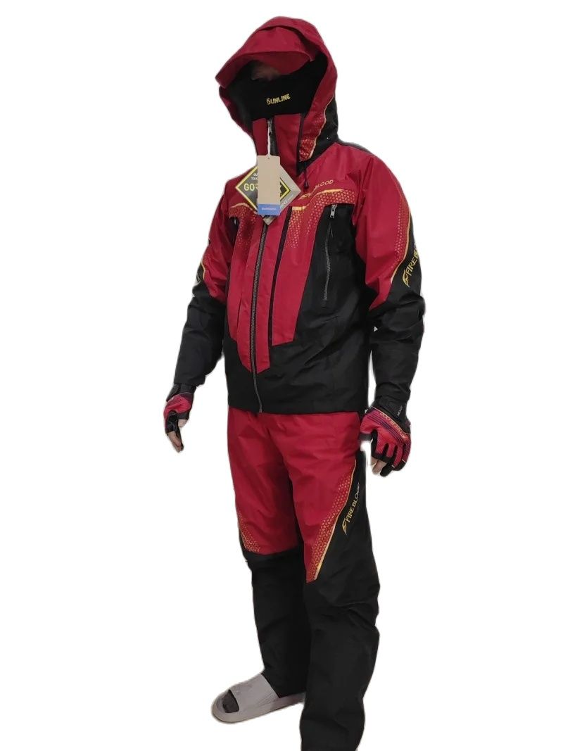 ملابس صيد جديدة للرجال، طقم صي - مراجعة Fishing Rain Suit وسعره