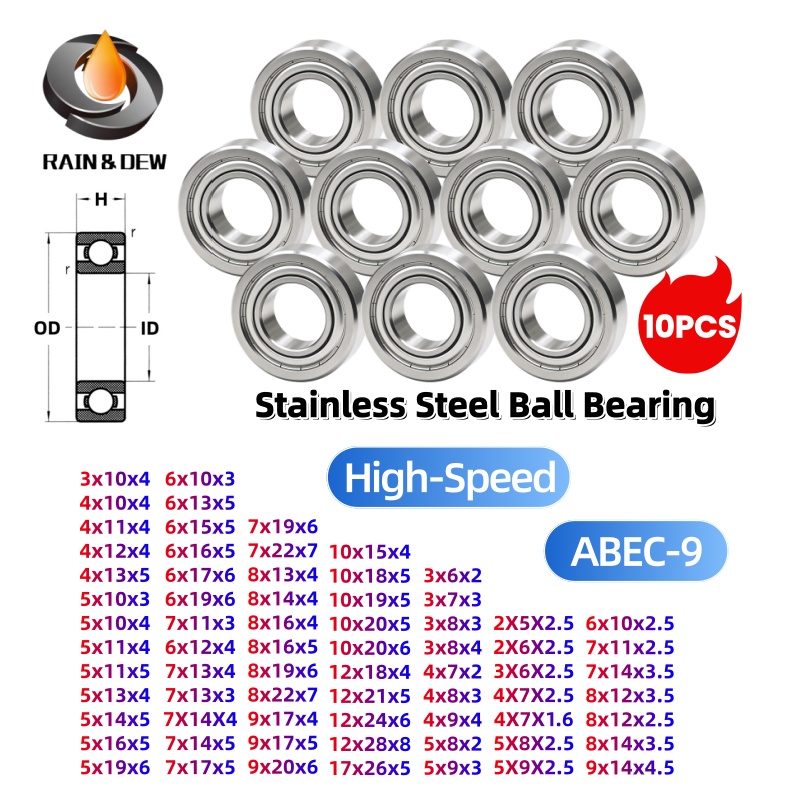 10 قطع من محامل الكرات الفولاذ - مراجعة Abu Garcia Reel Revo وسعره